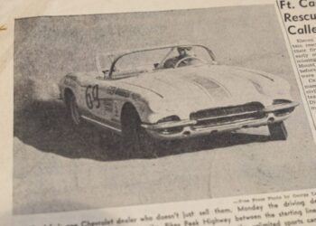Ex-Pikes Peak 1962 Chevrolet Corvette 327/360 Fuelie 4-Speed