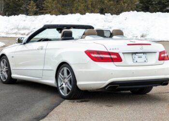 2012 Mercedes-Benz E550 Cabriolet at No Reserve