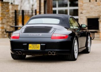 42k-Mile 2005 Porsche 911 Carrera S Cabriolet 6-Speed