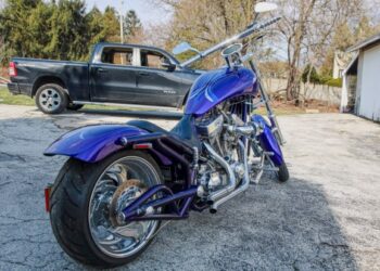 One-Owner 2003 Bourget Bike Works Fat Daddy at No Reserve