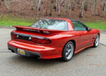 37k-Mile 2001 Pontiac Firebird Trans Am WS6 Coupe 6-Speed GMMG Black Bird