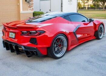 SEMA-Exhibited 2021 Chevrolet Corvette Stingray Coupe 3LT Z51