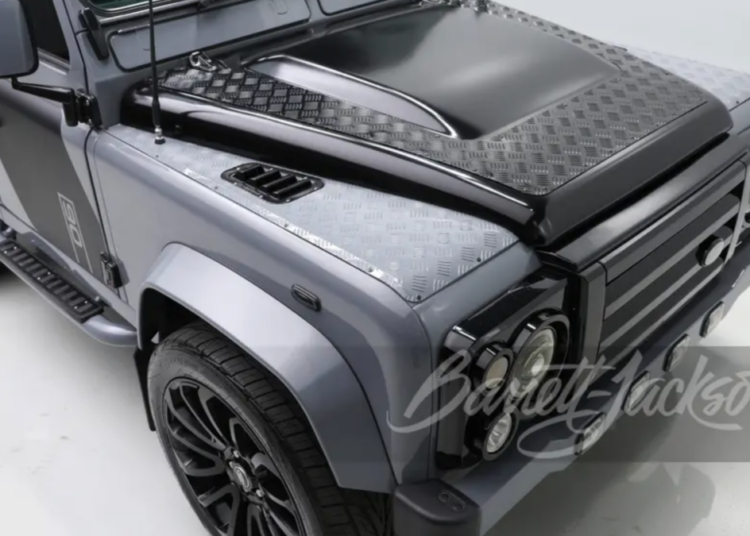 This Ultra-Rare BMW-Powered Defender 90 Just Hit the Auction Block