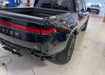 This Tiny Rivian R1T Dent Cost $14K — And It’s Worse Than You Think