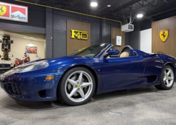 2004 Ferrari 360 Spider at No Reserve