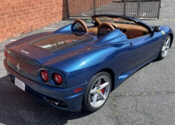 12k-Mile 2003 Ferrari 360 Spider 6-Speed Conversion