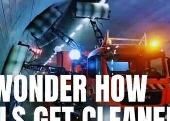 Ever Wonder How Tunnels Get Cleaned?