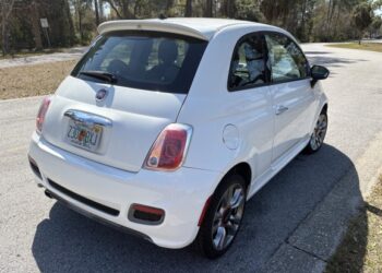 15k-Mile 2015 Fiat 500 Sport at No Reserve