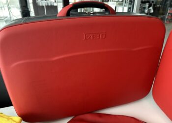 Three-Piece Ferrari F430 Luggage Set by Schedoni at No Reserve