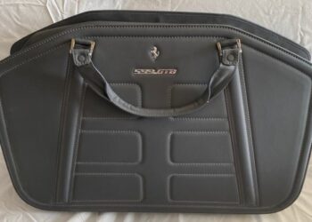 Three-Piece Ferrari 599 GTB Luggage Set by Schedoni at No Reserve