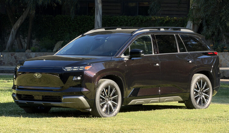 2027 Subaru Getaway Three-Row EV Has 420 Horsepower For When You Need To Get Away From The Horrors