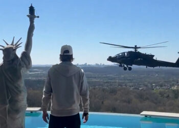 Apache Helicopters Flew Over Kid Rock’s House After No Kings Protest And Pete Hegseth Says ‘Carry On’