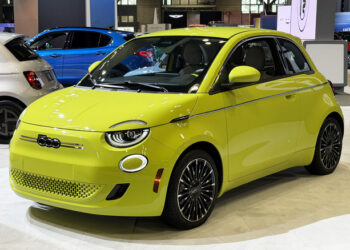 There Were A Lot Of Lime Green (Or Yellow?) Cars At The New York Auto Show