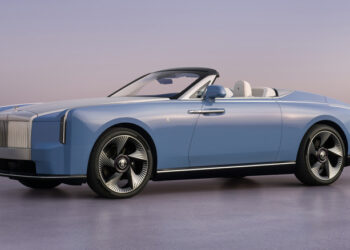 Rolls-Royce Project Nightingale Is An 18.9-Foot-Long Electric Convertible With Chrome Freakin’ Tail Fins