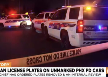 Phoenix Police Admit Using Mexican License Plates For Unmarked Cars Wasn’t The Best Idea