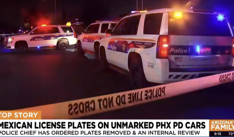 Phoenix Police Admit Using Mexican License Plates For Unmarked Cars Wasn’t The Best Idea