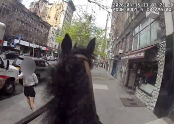 Wild Wild West Side: Horseback NYPD Cop Chases Down Suspected Purse Thief