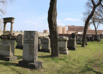 This Old Detroit Cemetery Is Only Open Twice A Year After A Car Factory Swallowed It