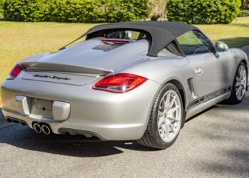 16k-Mile 2011 Porsche Boxster Spyder 6-Speed