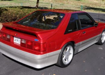 Supercharged, 40k-Mile 1991 Ford Mustang GT Hatchback 5-Speed at No Reserve