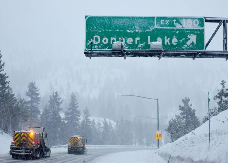 Winter Storm Warning: Up to 24 Inches of Snow and 75 MPH Gusts Threaten I-80 and Highway 50