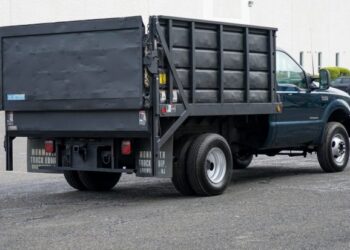 1999 Ford F-350 Stake-Bed Power Stroke 4×4 Dually at No Reserve