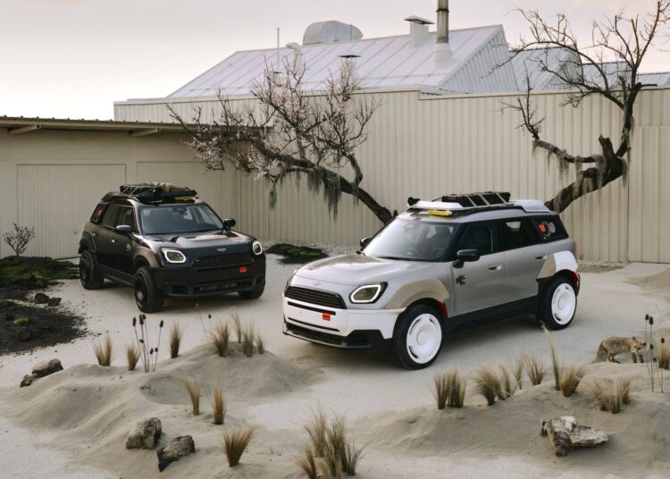 Mini Turned the Countryman Into a Rolling Boombox With Built-In Speakers