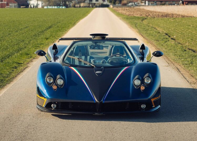 One-Off Pagani Zonda 760 Unica Roadster Heads to the World’s Most Exclusive Car Show