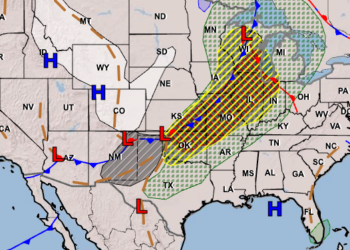 Severe Weather Warning: Tornadoes, 2-Inch Hail & 70 MPH Wind Gusts Jeopardize I-35, I-29 & I-94 Corridors