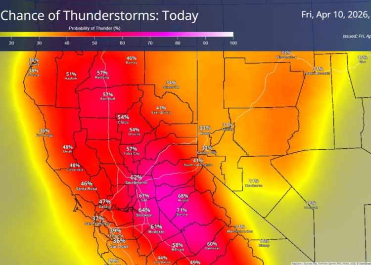 Winter Storm Warning: Up to 28 Inches of Snow and 80 MPH Gusts Threaten I-80, Highway 50 and Highway 395 Across the Sierra Nevada This Weekend