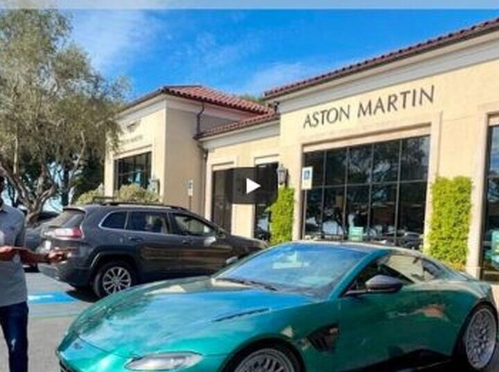 Aston Martin V8 Vantage F1 — Driving with RJ De Vera!