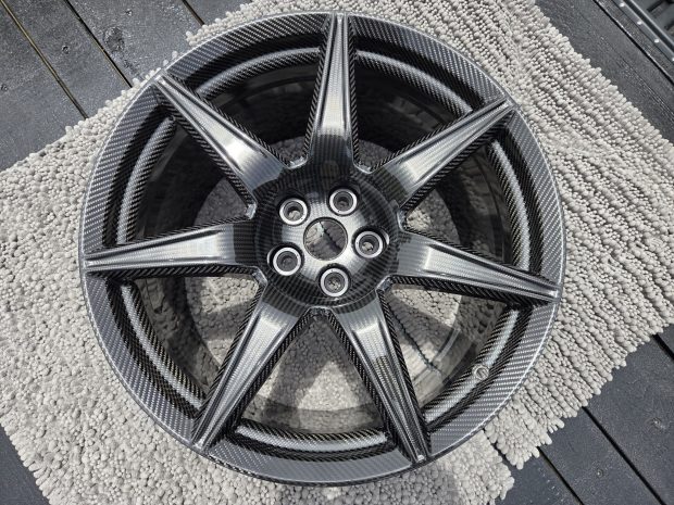 20×11″ and 20×11.5″ Carbon-Fiber Ford Mustang Shelby GT500 Wheels by Carbon Revolution at No Reserve