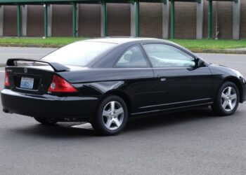 One-Owner 2004 Honda Civic EX Coupe at No Reserve