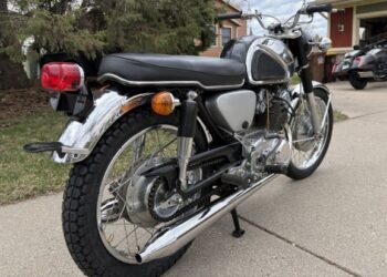 1967 Honda CB77 Super Hawk at No Reserve