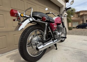 1971 Suzuki T500 Titan at No Reserve