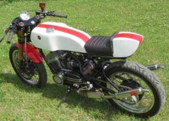 1973 Yamaha RD350 Cafe Racer at No Reserve