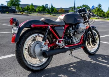 Modified 1975 Moto Guzzi 850-T