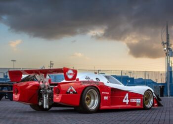 Ex–Lee Racing 1985 Lola T711 Corvette GTP Race Car at No Reserve