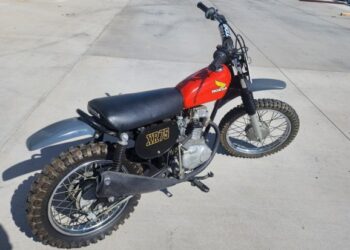 1975 Honda XR75 at No Reserve