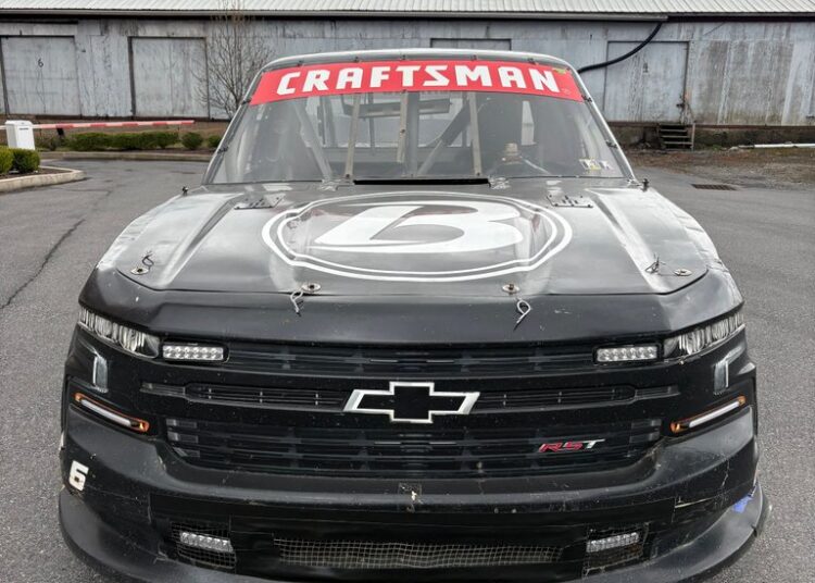 Police Arrest Man for Trying to Pass Off NASCAR Race Truck as Street-Legal Chevy S10