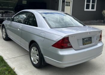 25k-Mile 2001 Honda Civic EX Coupe at No Reserve