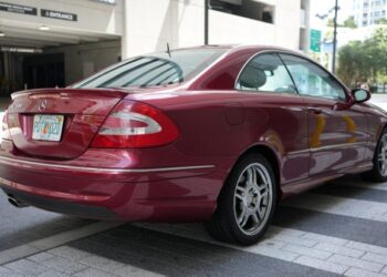 2005 Mercedes-Benz CLK500 Coupe at No Reserve