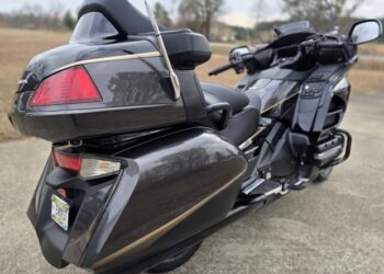 646-Mile 2016 Honda GL1800 Gold Wing