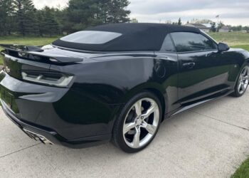 20k-Mile 2017 Chevrolet Camaro Convertible 6-Speed