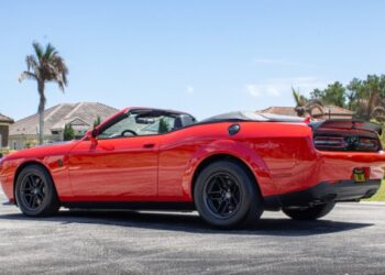 31-Mile 2023 Dodge Challenger SRT Demon 170 Convertible Conversion