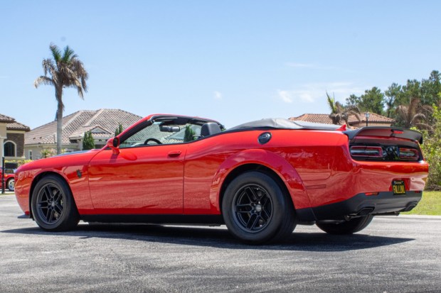 31-Mile 2023 Dodge Challenger SRT Demon 170 Convertible Conversion