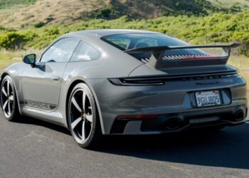 China Gray 2023 Porsche 911 Carrera S Coupe 7-Speed