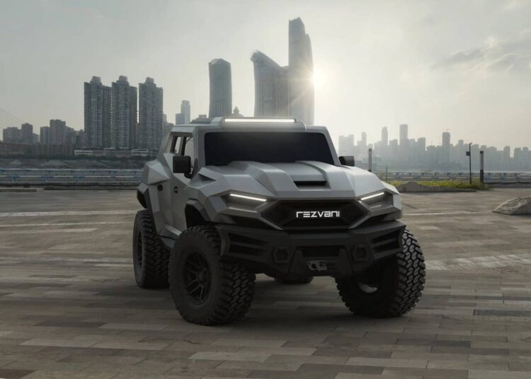 Rezvani Fortress Brings 850 HP And Optional Armor To A Wild New Tactical Pickup