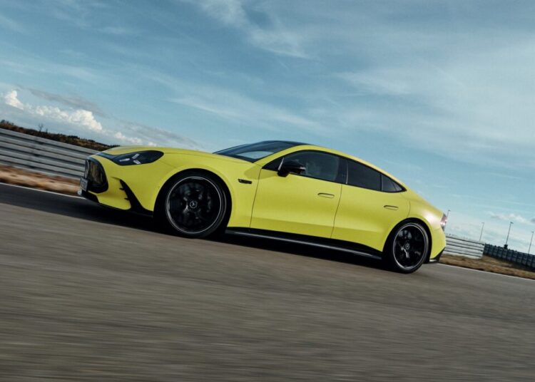 Leaving the V8 in the past: The all-electric Mercedes-AMG GT 4-Door