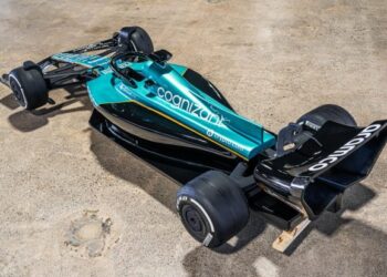 Half-Scale Aston Martin AMR23 Display Model at No Reserve